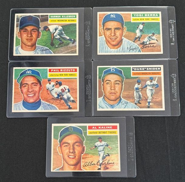 1956 Topps Lot of 36 Old Baseball Cards VINTAGE cheapest